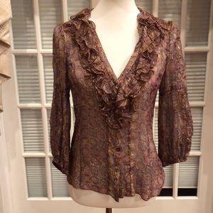 Nanette Lepore multicolor blouse